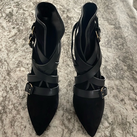 Balmain Shoes - Brand New Leather Balmain Booties Size EUR 41